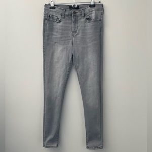 Banana Republic gray skinny jeans